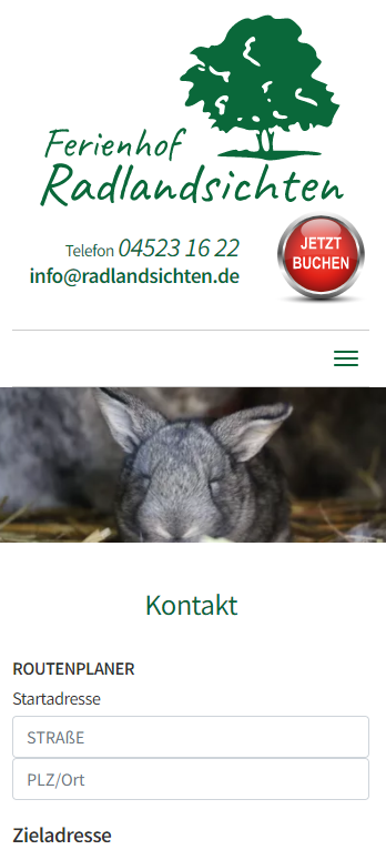 mobiles Webdesign mit Suchmaschinenoptimierung für Ferienhof